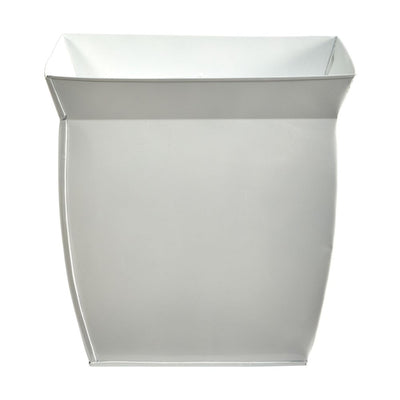 11.75” Fluted Metal Square Planter Default Title