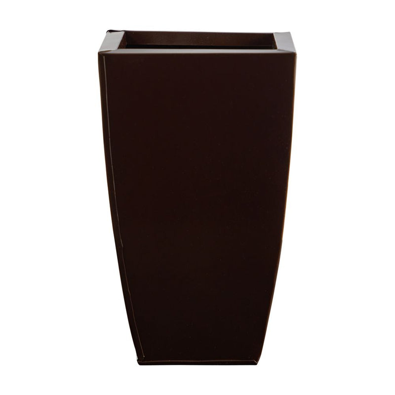 13” Tapered Square Metal Planter Default Title