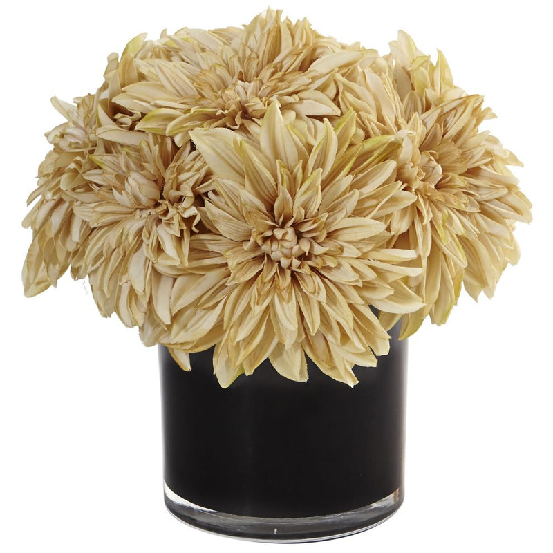 Dahlia Mum in Black Glossy Cylinder Default Title