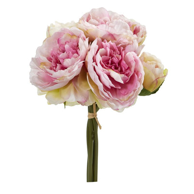 Peony Bouquet Artificial Flower (Set of 6) Default Title