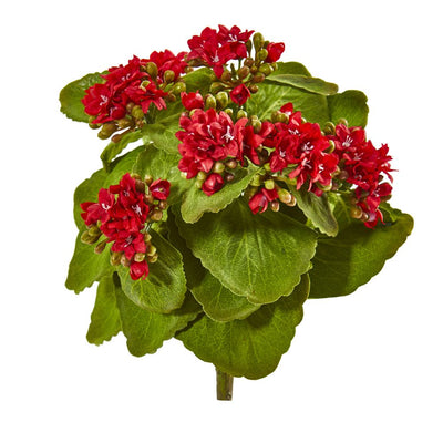 8” Kalanchoe Artificial Bush Flower (Set of 6) Default Title