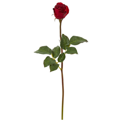 20” Rose Bud Artificial Flower (Set of 12) Default Title