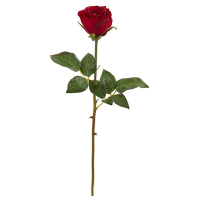 20” Rose Artificial Bud Flower (Set of 6) Default Title