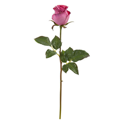 21” Rose Bud Artificial Flower (Set of 6) Default Title