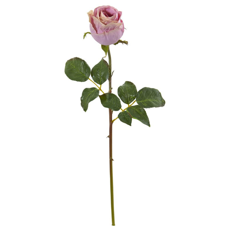 21” Rose Bud Artificial Flower (Set of 6) Default Title