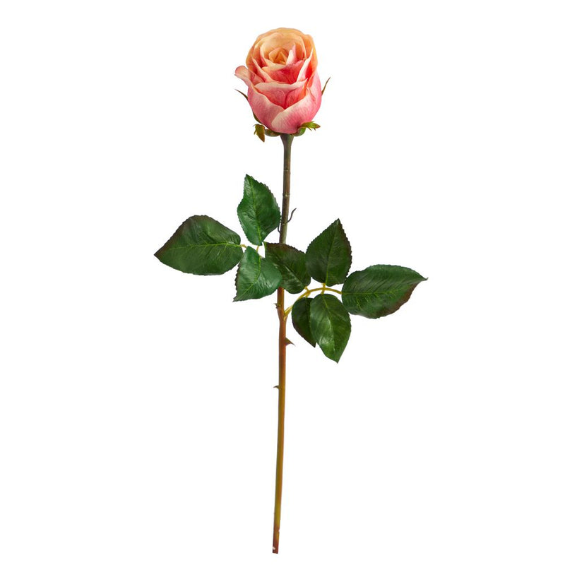 21” Rose Bud Artificial Flower (Set of 6) Default Title