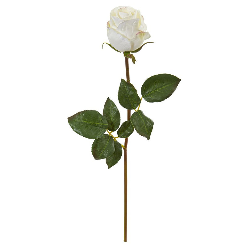 21” Rose Bud Artificial Flower (Set of 6) Default Title