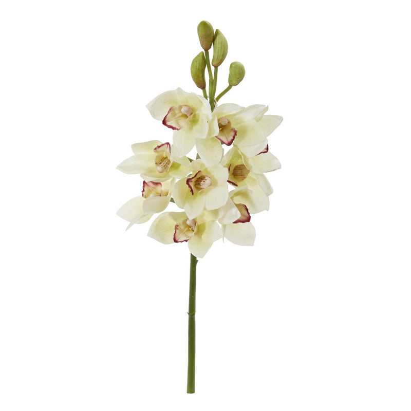 20” Cymbidium Orchid Artificial Flower (Set of 4) Default Title