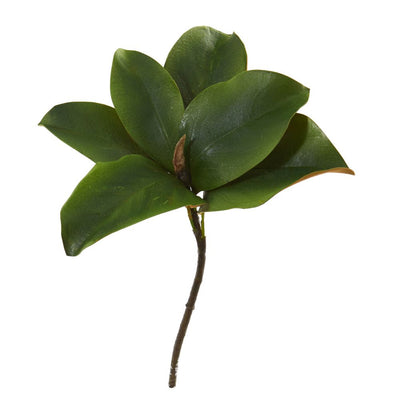 14” Magnolia Leaf Artificial Flower (Set of 12) Default Title