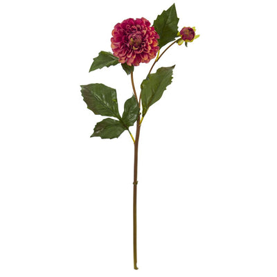 19” Dahlia Artificial Flower (Set of 6) Default Title