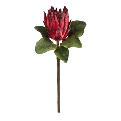 23” King Protea Artificial Flower (Set of 4) Default Title