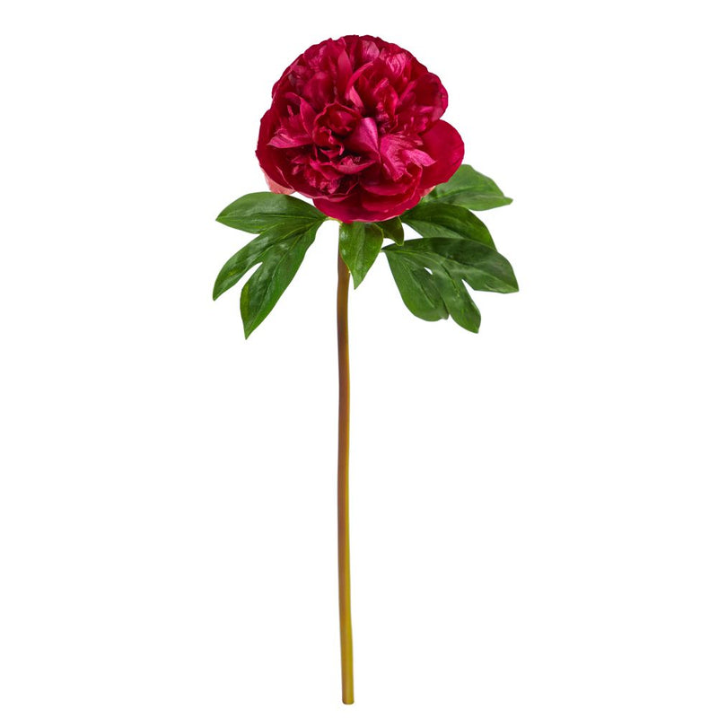 20” Peony Artificial Flower (Set of 3) Default Title