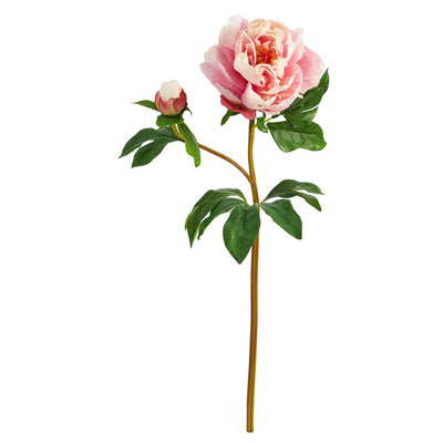 22” Peony Artificial Flower (Set of 3) Default Title