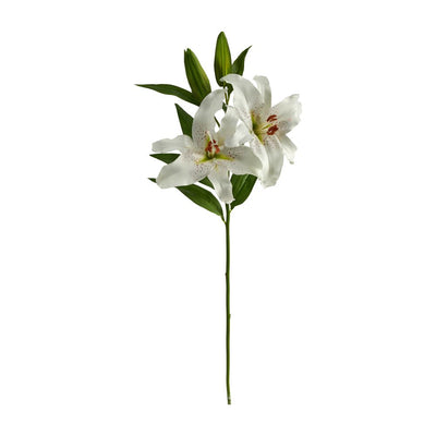 31” Ruburn Lily Artificial Flower (Set of 2) Default Title