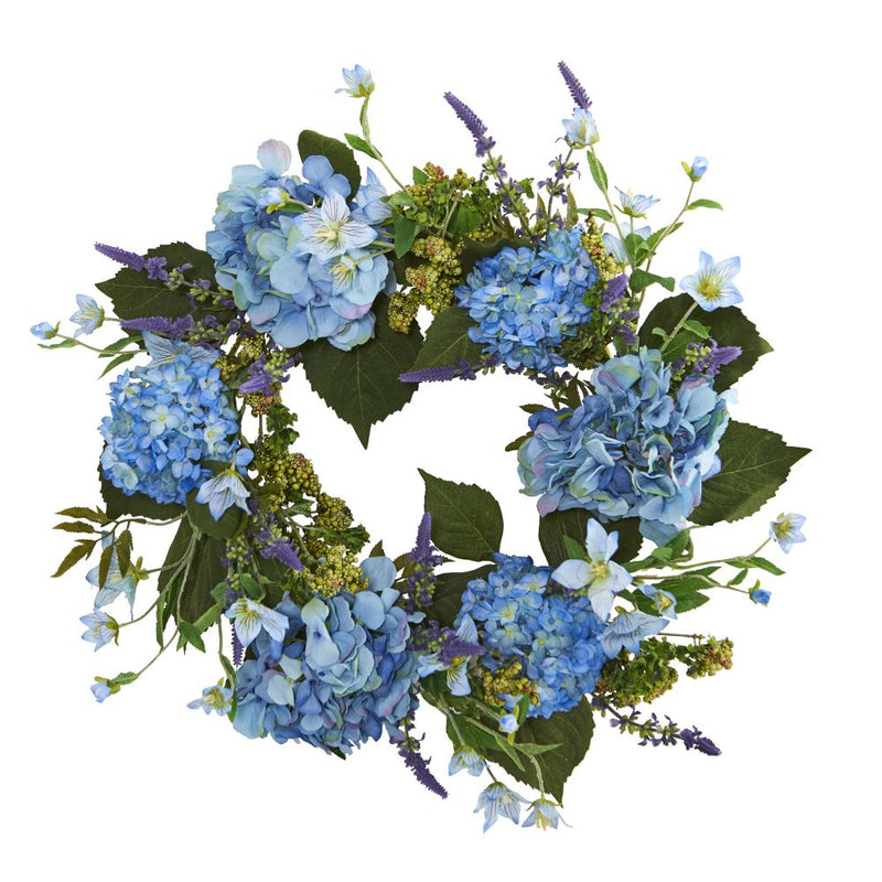 24” Hydrangea Wreath Default Title