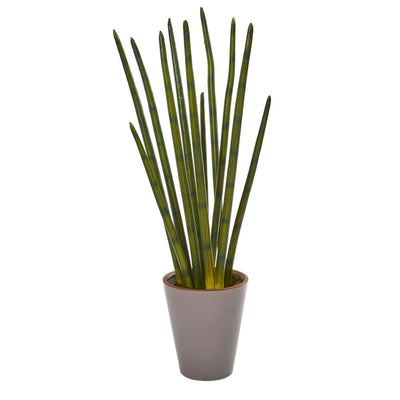 24” Bamboo Shoot Artificial Plant in Decorative Planter Default Title