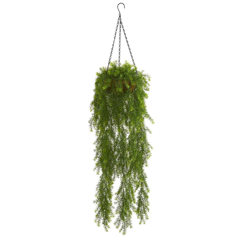 3’ Willow Artificial Plant Hanging Basket Default Title