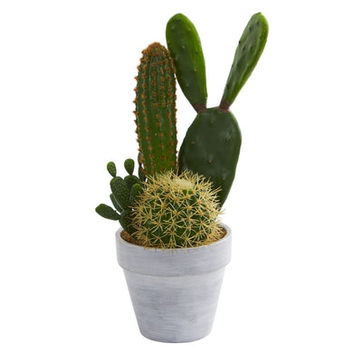 17” Cactus Artificial Plant Default Title