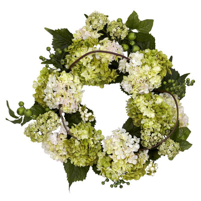 22” Hydrangea Wreath Default Title