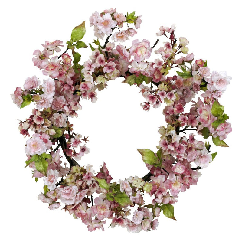 24" Cherry Blossom Wreath Default Title