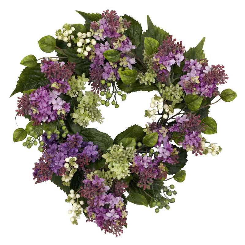 20" Hanel Lilac Wreath Default Title