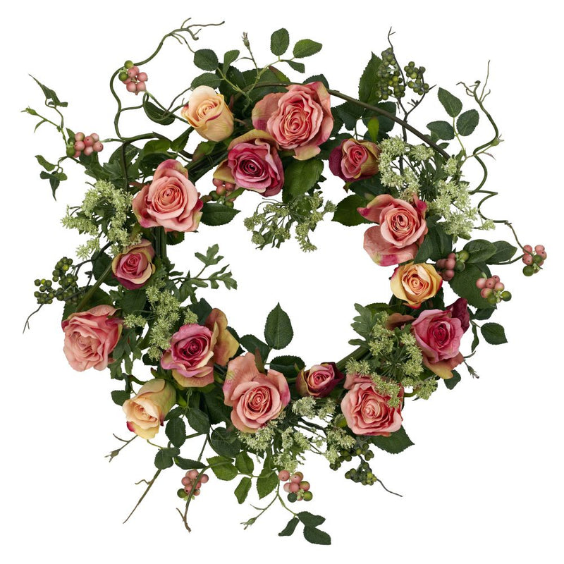 20" Rose Wreath Default Title