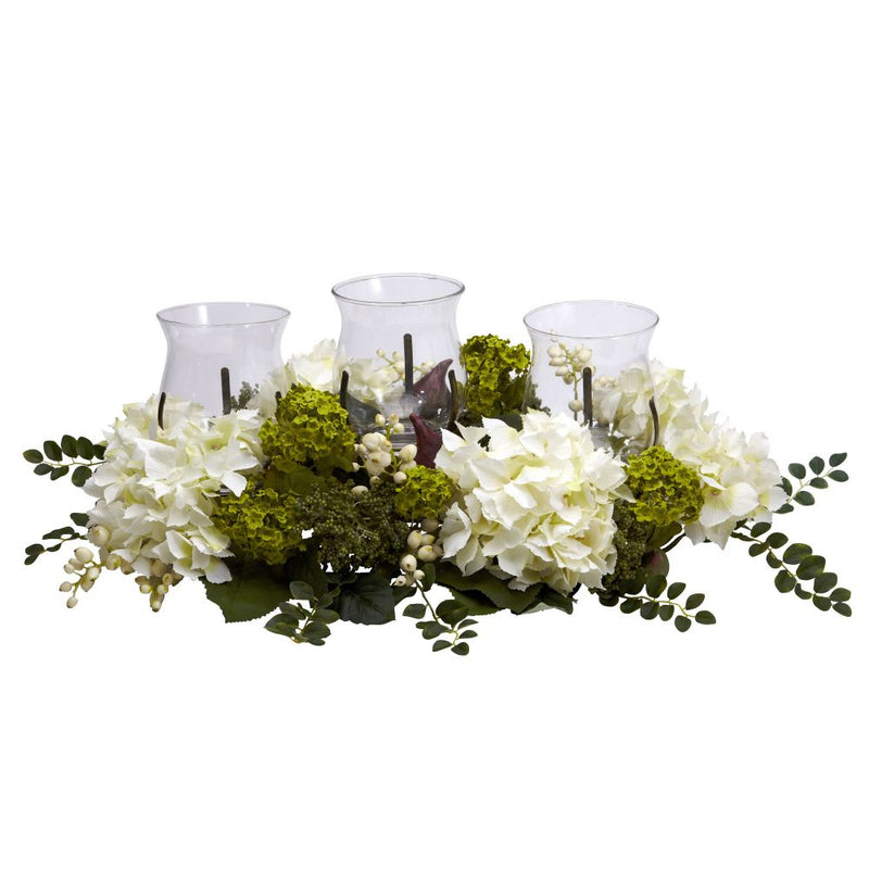 Snowball Hydrangea Triple Candelabrum Default Title