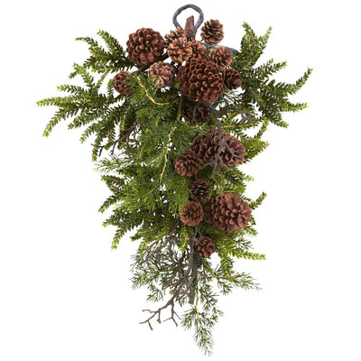 26” Pine & Pine Cone Teardrop Default Title