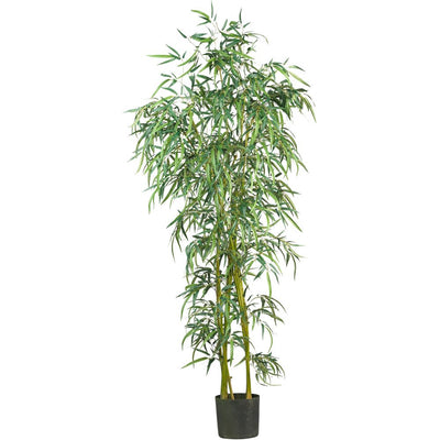 6'  Fancy Style Slim Bamboo Silk Tree Default Title