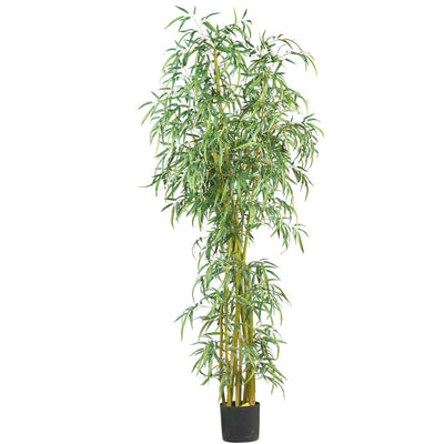 7' Fancy Style Slim Bamboo Silk Tree Default Title