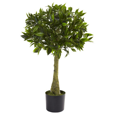 3' Bay Leaf Topiary UV Resistant (Indoor/Outdoor) Default Title