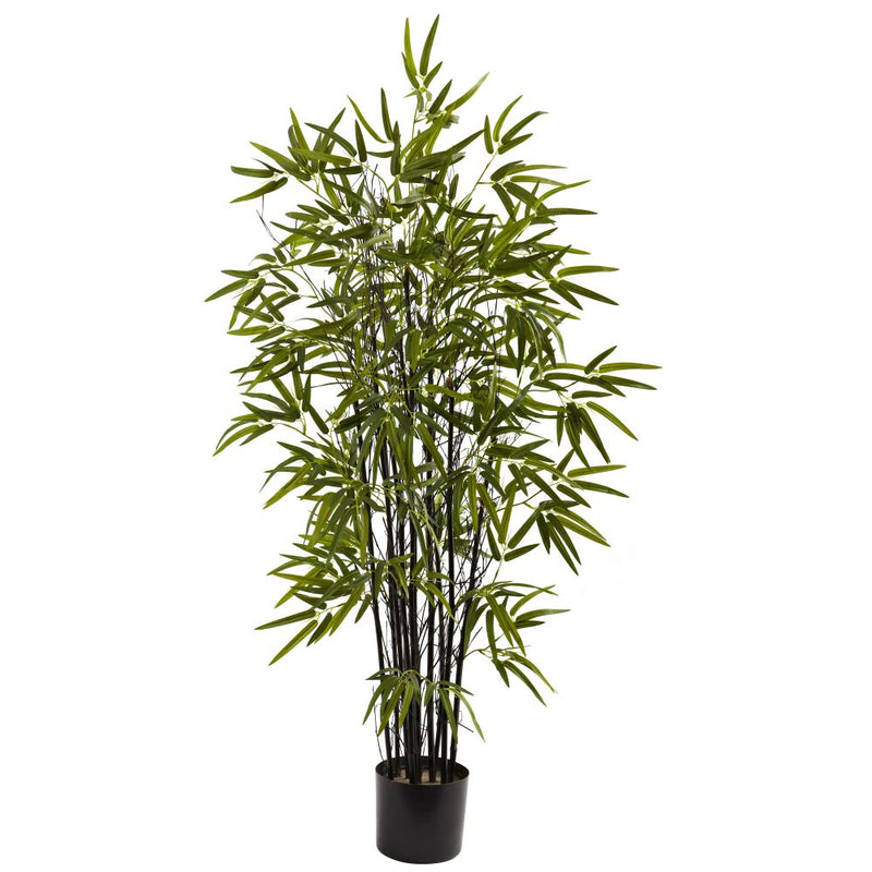 4’ Black Bamboo Tree Default Title