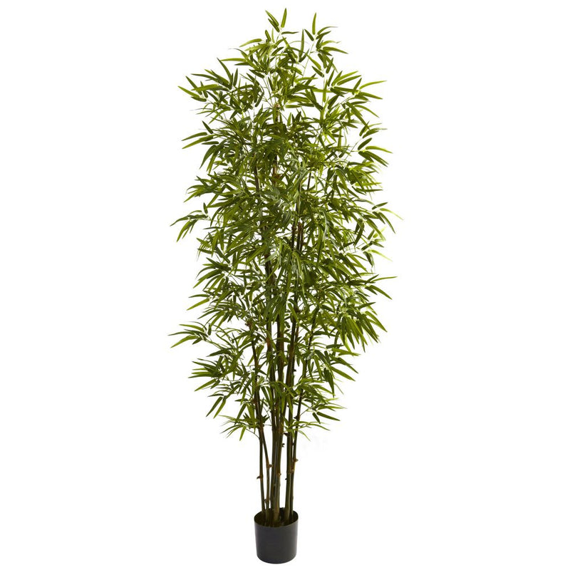 7’ Green Bamboo Tree Default Title