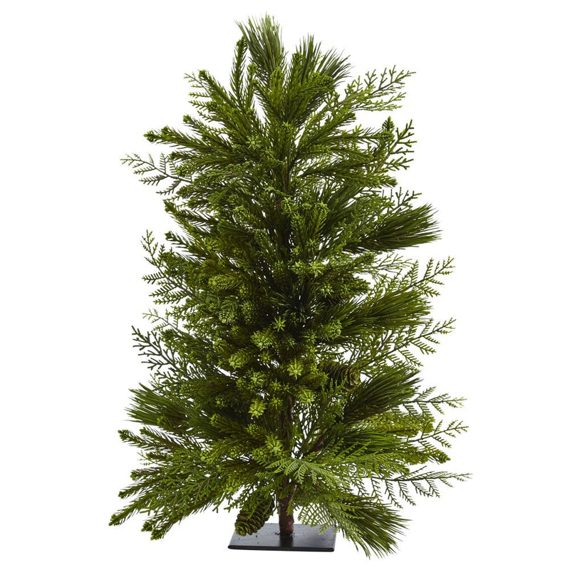 26” Mixed Pine Tree Default Title