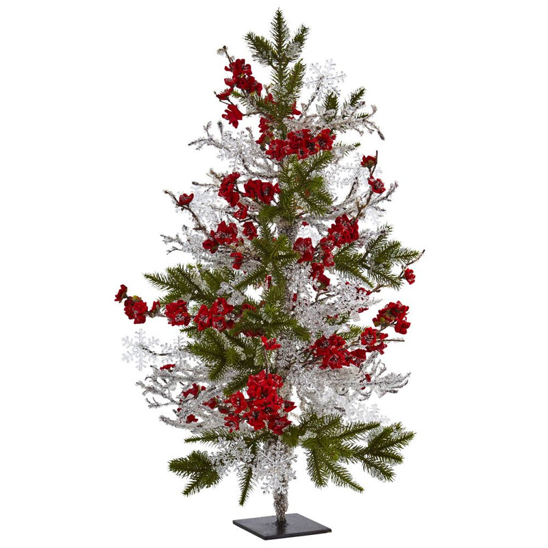 26” Plum Blossom Pine Ice Twig Tree Default Title