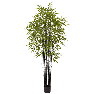 6’ Black Bamboo Tree UV Resistant (Indoor/Outdoor) Default Title