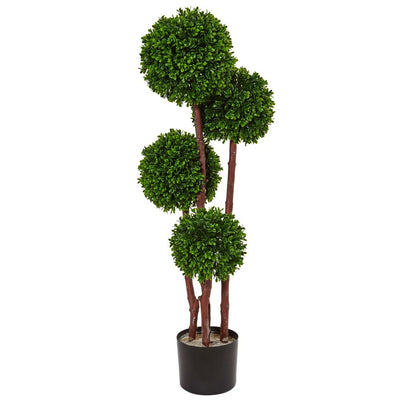 3’ Boxwood Topiary Tree UV Resistant (Indoor/Outdoor) Default Title