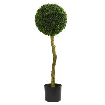 3.5' Boxwood Artificial Topiary Tree UV Resistant (Indoor/Outdoor) Default Title