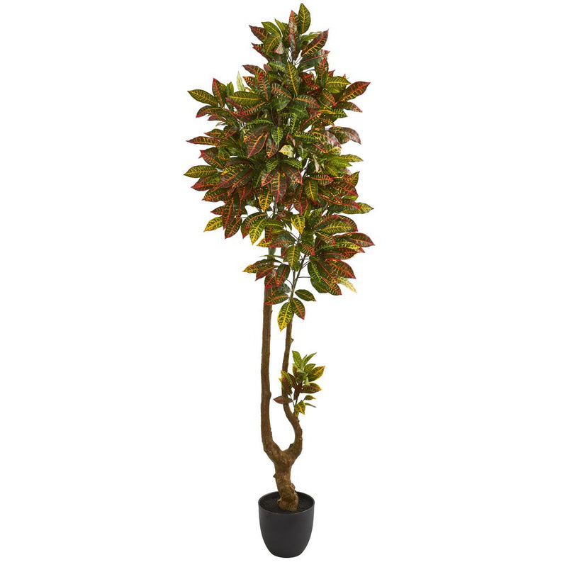 6’ Croton Artificial Tree Default Title