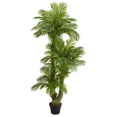 5' Triple Phoenix Palm Artificial Tree Default Title