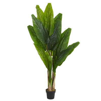 6' Triple Stalk Banana Artificial Tree Default Title