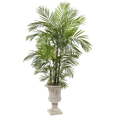 6’ Areca Palm Artificial Tree in Urn UV Resistant (Indoor/Outdoor) Default Title