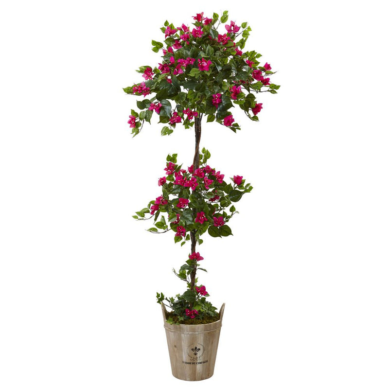 Bougainvillea Tree with European Barrel Planter Default Title