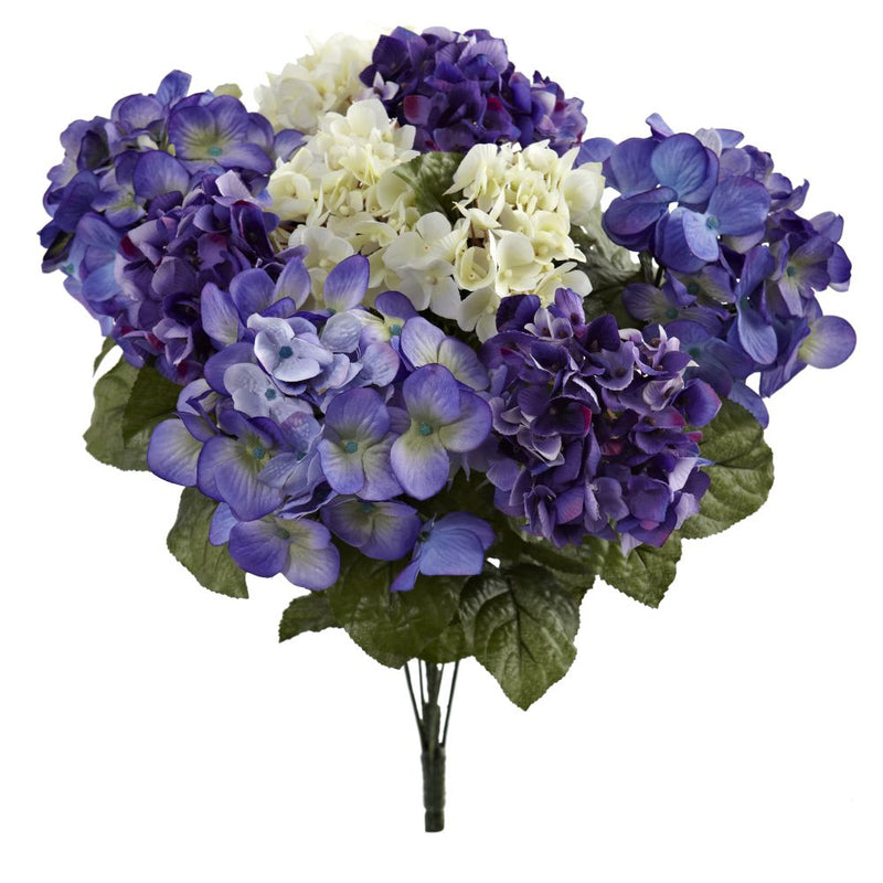 19” Hydrangea Artificial Plant (Set of 3) Default Title