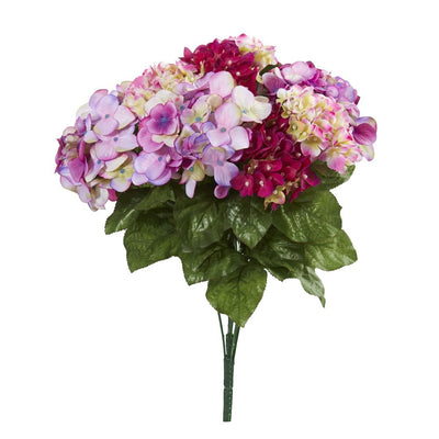 19” Hydrangea Artificial Plant (Set of 3) Default Title