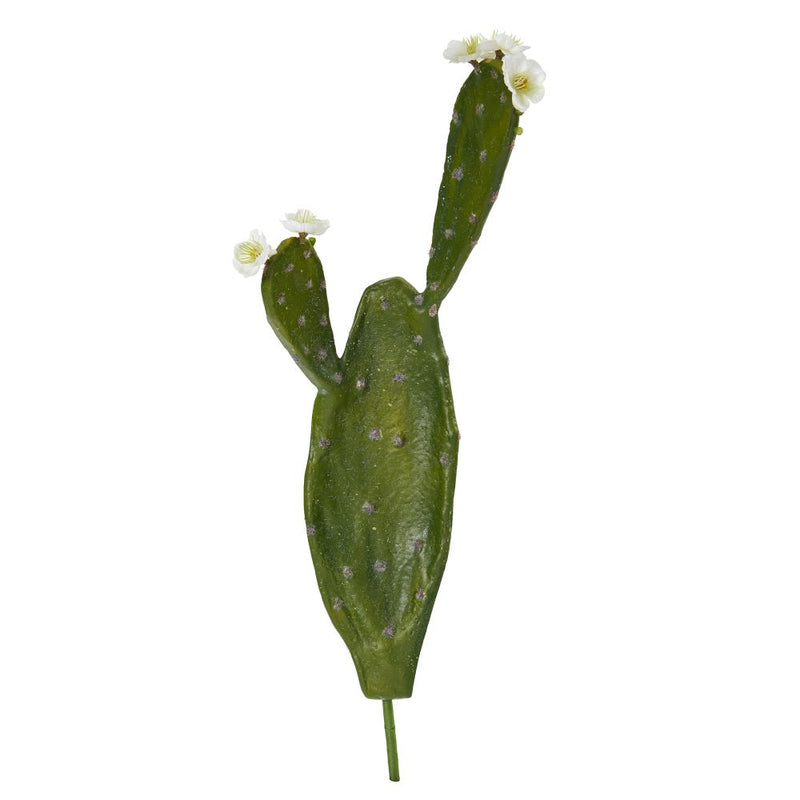 24” Flowering Cactus Artificial Plant (Set of 4) Default Title