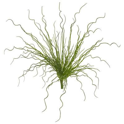 18” Curly Grass Artificial Plant (Set of 6) Default Title