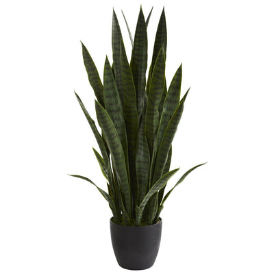 38” Sansevieria Artificial Plant Default Title