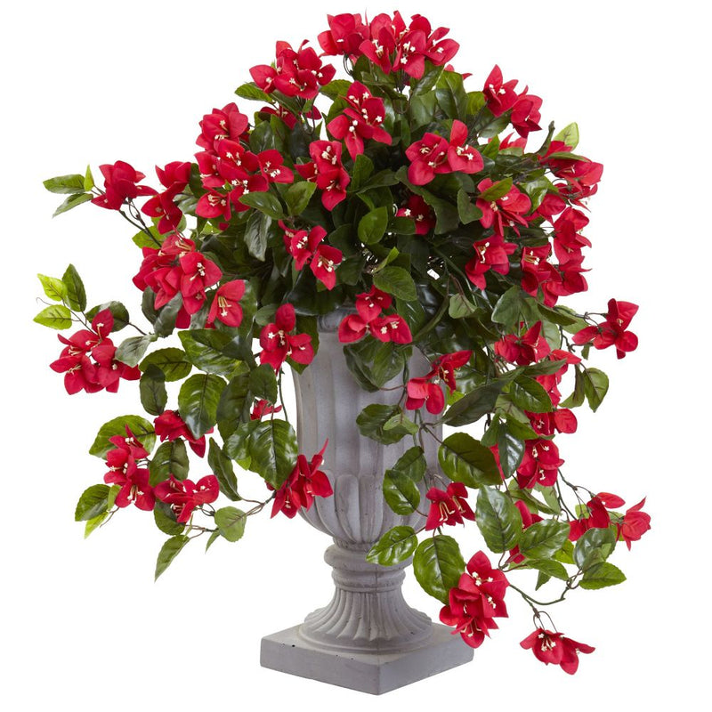 Bougainvillea with Urn UV Resistant (Indoor/Outdoor) Default Title