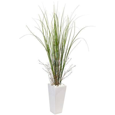 Bamboo Grass in White Tower Ceramic Default Title